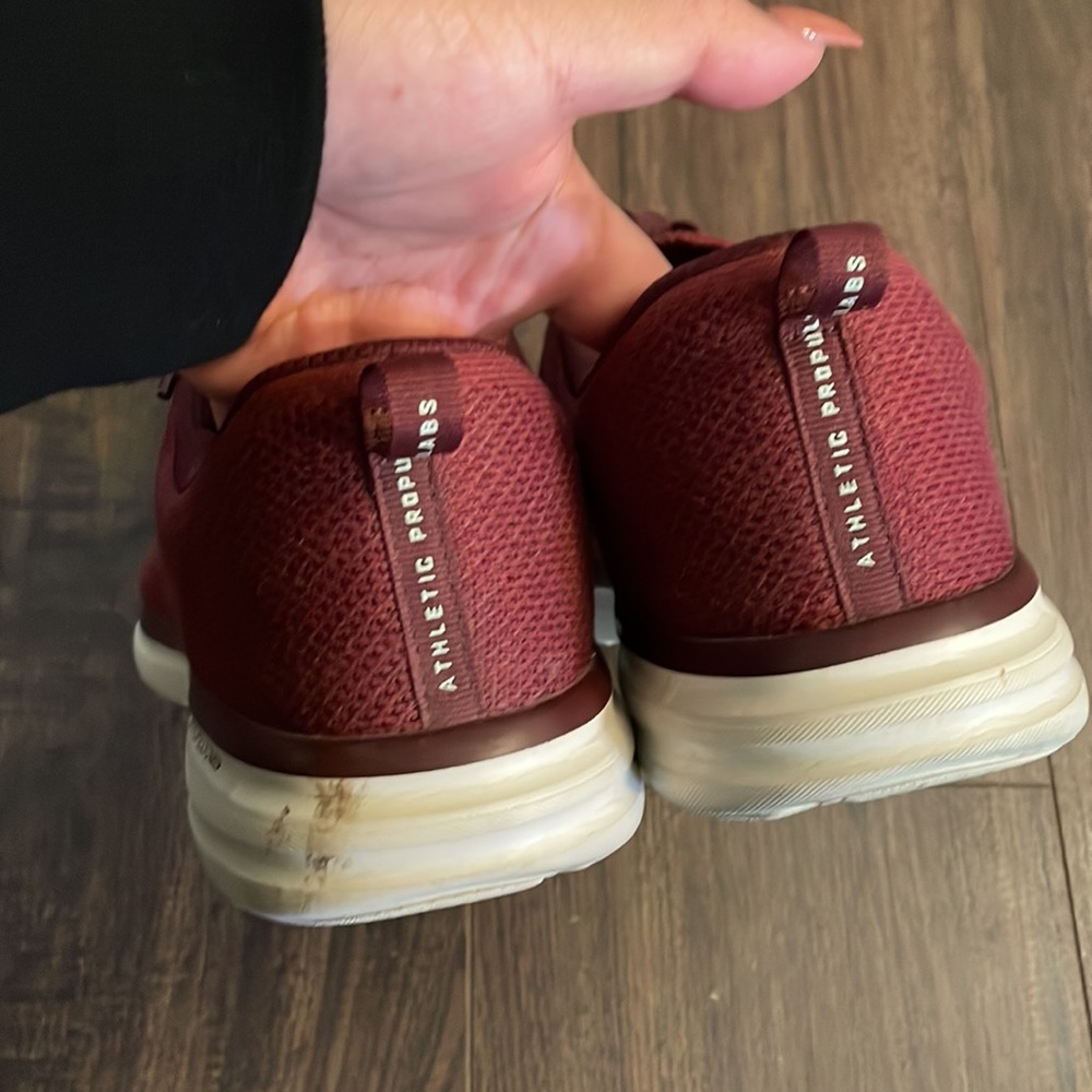 APL Techloom Pro Sneakers, Burgundy - Picture 7 of 8